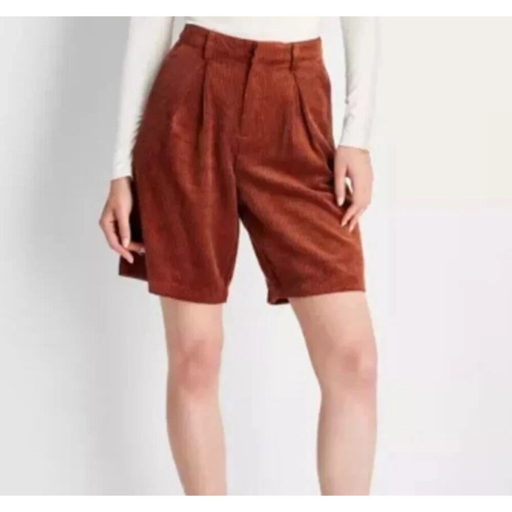 Shorts FUTURE COLLECTIVE Corduroy Size 10   *NWT* 2